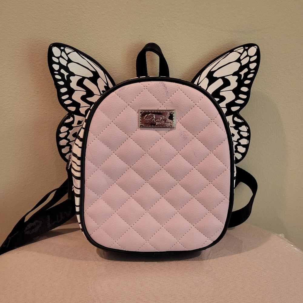 Betsey johnson butterfly mini backpack
